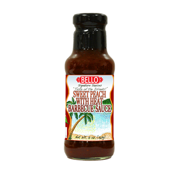 Sweet Peach with Heat BBQ Sauce