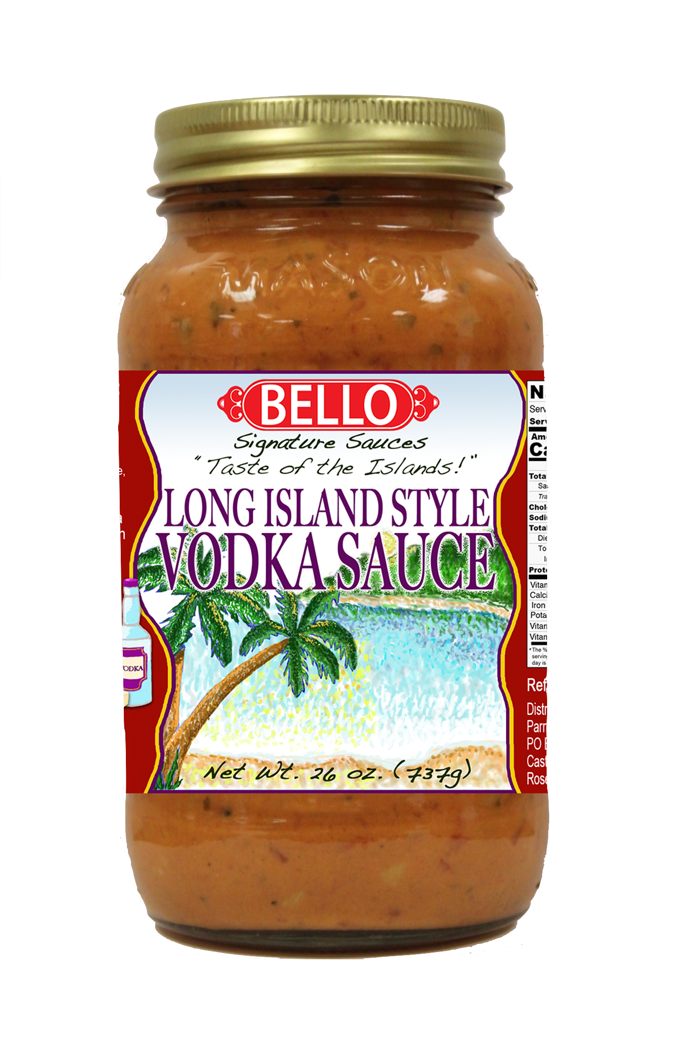 Long Island Style Vodka Sauce